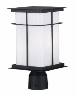 Kenroy Quary 1-Light Post Lantern Home Outdoor Lighting