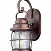 Kenroy 1 Light Marker Wall Lantern Home Outdoor Lighting
