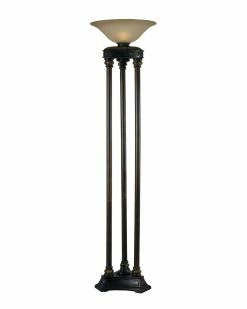 Kenroy 3-Pole Colossus Torchiere Home Floor Lamps