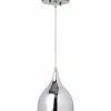 Kenroy 8in Gabriel 1 Light Mini Pendant Home Ceiling Lighting