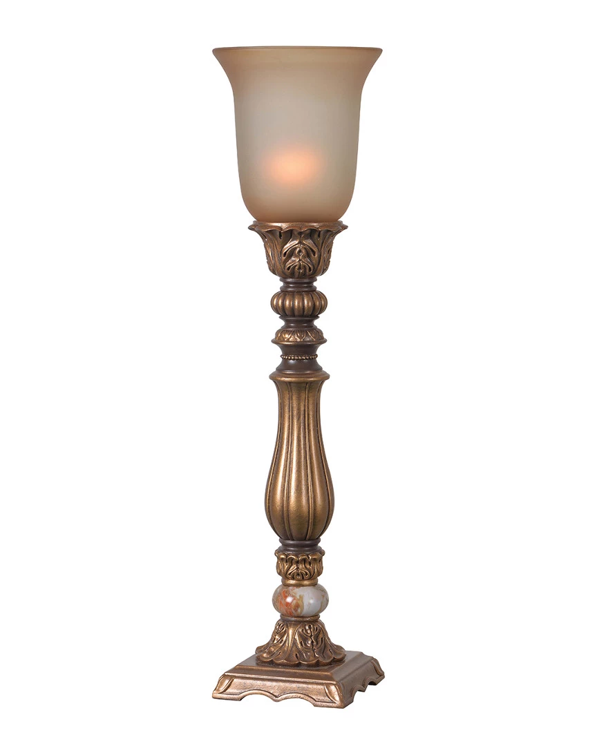 Kenroy 25.75in Fantasiatable Torchiere Home Table & Desk Lamps