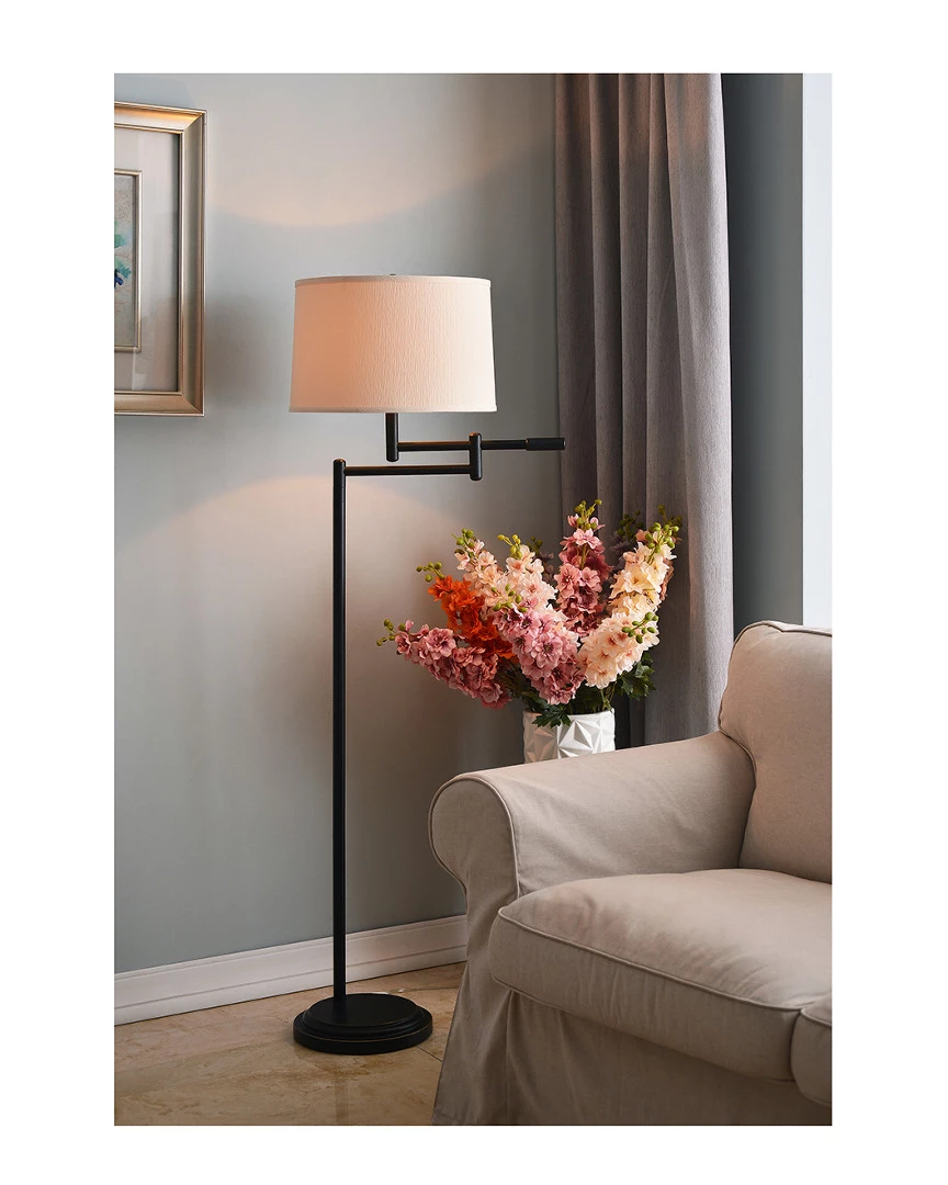 Kenroy Swing Arm Floor Lamp Home Floor Lamps - Image 2