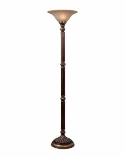 Kenroy 71in McCoy Torchiere Home Floor Lamps