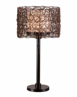 Kenroy 28in Sable Indoor/Outdoor Table Lamp Home Table & Desk Lamps