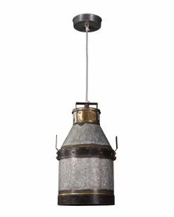 Kenroy 1-Light Plankinton Pendant Home Ceiling Lighting