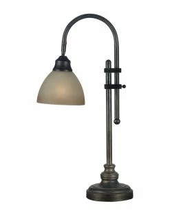 Kenroy 28in Breverd Desk Lamp Home Table & Desk Lamps