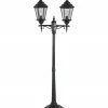 Kenroy 2-Head Villa Portable Post Lantern Home Outdoor Lighting