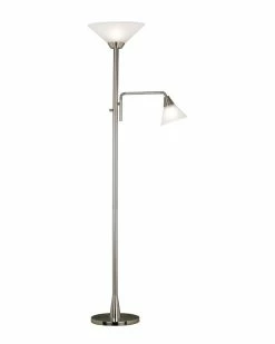 Kenroy 72in Dual Purpose Torchiere Home Floor Lamps