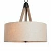 Kenroy Peak 3-Light Drum Pendant Home Ceiling Lighting