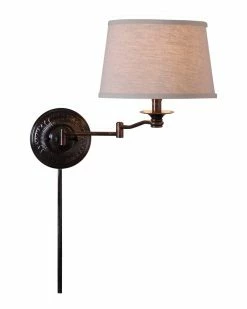 Kenroy 1-Light Avondale Swing Arm Wall Lamp Home Sconces & Wall Mounts