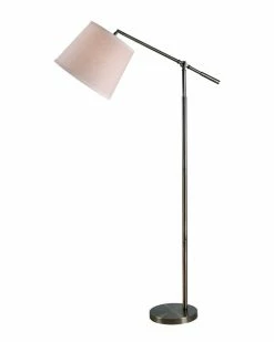 Kenroy 61in Tilted Floor Lamp Home Floor Lamps
