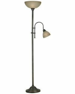 Kenroy 72in Breverd Torchiere Home Ceiling Lighting
