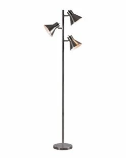 Kenroy 64in Silver Casa Tree Lamp Home Floor Lamps